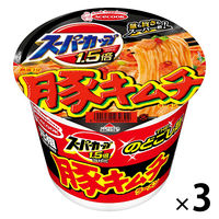 エースコック　スーパーカップ1.5倍 新・豚キムチラーメン　1セット（3個）