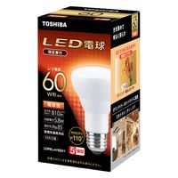 LED電球 東芝 E26 60W 電球色 Ra85 2700K レフ電球形 ダウンライト LDR6L-H/60V1 1個