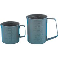 東京硝子器械 TGK Fine手付きビーカー ETFEコート 200mL 000-32-01-02 1個 190-1682（直送品）