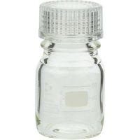 柴田科学 SIBATA ねじ口びん 100ml 透明キャップ付 (10個入) 017200-1003A 1箱(10個) 106-7028（直送品）