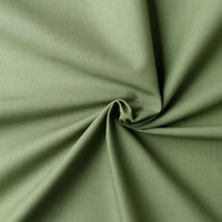 NBK エイティスクエア 無地 生地 綿100% シャーティング リーフグリーン グリーン系 巾約110cm×4m切売カット KD4630-（直送品）