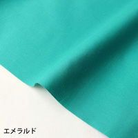 日本紐釦貿易 NBK エイティスクエア 無地 生地 綿100% シャーティング エメラルド グリーン系 巾約110cm