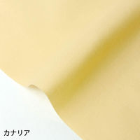 NBK エイティスクエア 無地 生地 綿100% シャーティング カナリア 黄色系 巾約110cm×8m切売カット KD4630-304-8（直送品）