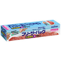 日本サニパック スマートキッチン フリーザーバッグ 透明 L 10枚 0.060 KS38 1箱(10枚入×30)（取寄品）