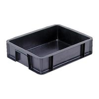 エスコ 466x366x116mm/14.5L ハイテクコンテナ/ESD EA506AE-116 1セット(2個)（直送品）