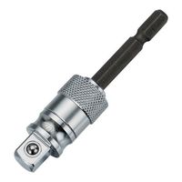 エスコ 3/8”DRx1/4”HEX ソケットアダプター(高耐久 EA618AX-411 1セット(3個)（直送品）