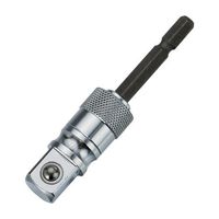 エスコ 1/2”DRx1/4”HEX ソケットアダプター(高耐久 EA618AX-412 1セット(2個)（直送品）