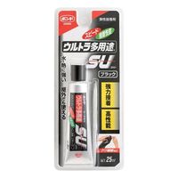 エスコ 25ml ウルトラ多用途接着剤(ブラック) EA935B-15C 1セット(8本)（直送品）