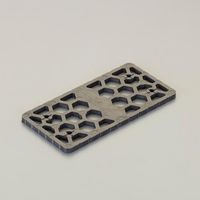 エスコ 140x 70x 5mm レベルスペーサーセット(6枚) EA979DH-53 1セット(14パック)（直送品）