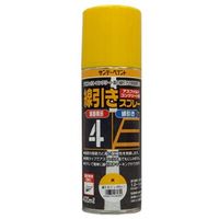 エスコ 400ml 線引きスプレー(アスファルト用/黄) EA942EH-102A 1セット(4本)（直送品）