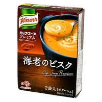 味の素 クノール カップスープ プレミアム海老のビスク 2袋 x10 4901001399437 1セット(10個)（直送品）