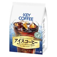 キーコーヒー KEY フレキシブルパック グランドテイスト アイスコーヒー 粉 320g x6 4901372100236 1セット(6個)（直送品）