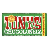 国分グループ本社 Tony’s ミルクチョコレート ヘーゼルナッツ 180g x3 4901592925022 1セット(3個)（直送品）