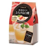 三井農林 日東紅茶 厳選果汁のとろける白桃 9.5x10 x6 4902831509041 1セット(6個)（直送品）