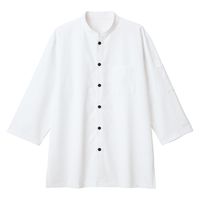サーヴォ ”吸汗速乾・軽量”男女兼用シャツ七分袖 S ホワイト BL1900-A9 1着（直送品）