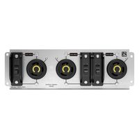 シュナイダーエレクトリック  ＡＰＣ　ＳｍａｒｔーＵＰＳ　Ｍｏｄｕｌａｒ　Ｕｌｔｒａ　バックプレートキット、Ｌ５ー２０Ｒ×３ SRYLPD1（直送品）