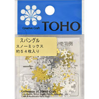 トーホー(株) TOHO スパングル スノ- ミックス 約54枚入り SP-SNOW 1箱(5枚入)（直送品）