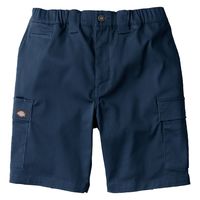 コーコス信岡　Dickies  D-2876  Ｔ／Ｃ　ストレッチ　ショートカーゴパンツ L ネイビー 1着（直送品）