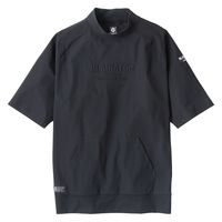 コーコス信岡　GLADIATOR  G-7527  冷感ストレッチモックネック半袖シャツ 3XL ブラック 1着（直送品）