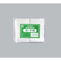 福助工業 テープ無 OPP袋 オーピーパックC カード用 200枚入 00756173 1ケース(100個(1個×100)（直送品）