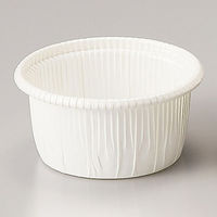 天満紙器 ケーキトレー CR-31 カールカップ(白) 2690050 1ケース(2000個(100個×20)（直送品）