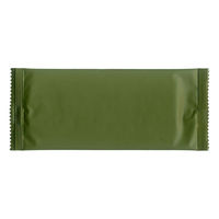 九州紙工 不織布おしぼり 使い捨て厚手おしぼり オリーブ W-25 1ケース(800個(50個×16)（直送品）