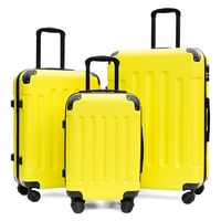DAP TABI LIGHT WEIGHT GUARDIA スーツケース SMLスリーサイズセット S/YELLOW BB029-8 1式（直送品）