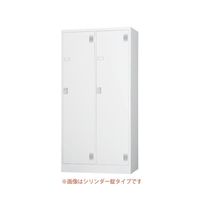 アズワン TLKスタンダードロッカー ワイド 2人用 ダイヤル錠 65-9622-78 1台（直送品）