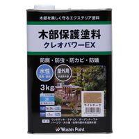 和信ペイント クレオパワーEX 3kg ライトチーク #801253 1缶（直送品）