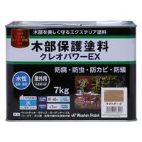 和信ペイント クレオパワーEX 7kg ライトチーク #801254 1缶（直送品）