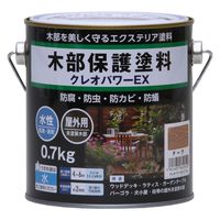和信ペイント クレオパワーEX 0.7kg チーク #801261 1缶（直送品）