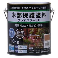和信ペイント クレオパワーEX 1.6kg チーク #801262 1缶（直送品）
