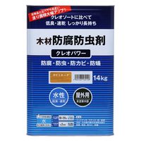 和信ペイント クレオパワー 14kg ライトオーク #802015 1缶（直送品）