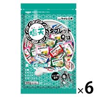 塩天タブレットQu （500g：約220粒入） 1セット（1袋×6） つくし工房 塩分補給 塩タブレット