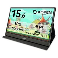 AOpen(エイサー)  液晶ディスプレイ（１５．６型／１９２０×１０８０／ＵＳＢ／ＩＰＳ／非光沢／フルＨＤ） 16PM1QBbmiuux（直送品）