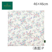 川島織物セルコン MINTON シートクッション LN1224 46×46cm ピンク LN1224_08P 1枚（直送品）