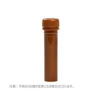 マイクロチューブ スクリューキャップ付 0.5ml 自立型 褐色 滅菌済 1セット(500本×10個入) 3465A 1セット(5000本)（直送品）