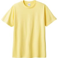 トムス ヘビーウェイトTシャツ ライトイエロー 100 00085-CVT-134-100 1セット(5枚)（直送品）