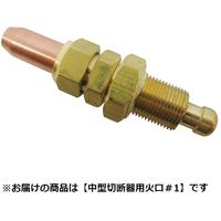 スズキット 中型切断器用火口#1 Mー056 M-056 1セット(4個)（直送品）