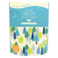 北欧式森林浴 TREE HUG ツリーハグ バスバッグ 森林の香り 3包入り チャック付 1個 チャーリー
