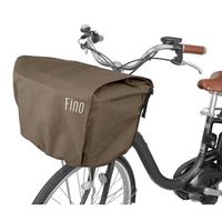 Fino 電動アシスト自転車用カゴカバー前用 FNーFRー01 ブラウン FN-FR-01BR 1セット(2個)（直送品）