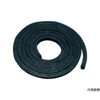 ニチアス TOMBO No.9039 炭素繊維パッキン □11.1mm×3m NO.9039-11.1 1巻 63-9621-72（直送品）