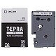 テプラ TEPRA TRテープ 幅18mm 白ラベル(黒文字) TC18S 1個 キングジム（取寄品）