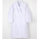 ナガイレーベン 女子ダブル診察衣 （ドクターコート） 医療白衣 長袖 ホワイト LL NP-120（取寄品）