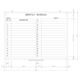 日学 樹脂枠ホワイトボード 予定表 （1ヶ月） 縦900×横1200 RC-12-004（直送品）