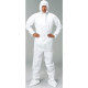 【防護服】 日本製紙クレシア KleenGuard クリーンガードCX ツナギ服Lサイズ 68210 白 1セット（10着）