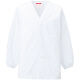 KAZEN（カゼン） 男性用衿なし調理衣長袖 ホワイト 3L 320-30 1着（直送品）