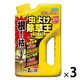 根まで枯らす 虫よけ 除草王 プレミアム 2L 1セット（3個） 除草剤 フマキラー