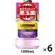 リステリン トータルケアゼロプラス 低刺激 ノンアルコール 1000ml 1セット（6本）マウスウォッシュ 液体歯磨き 医薬部外品