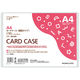 コクヨ カードケース 薄型 A4 硬質 ハード 1袋（20枚入） クケ-3014N